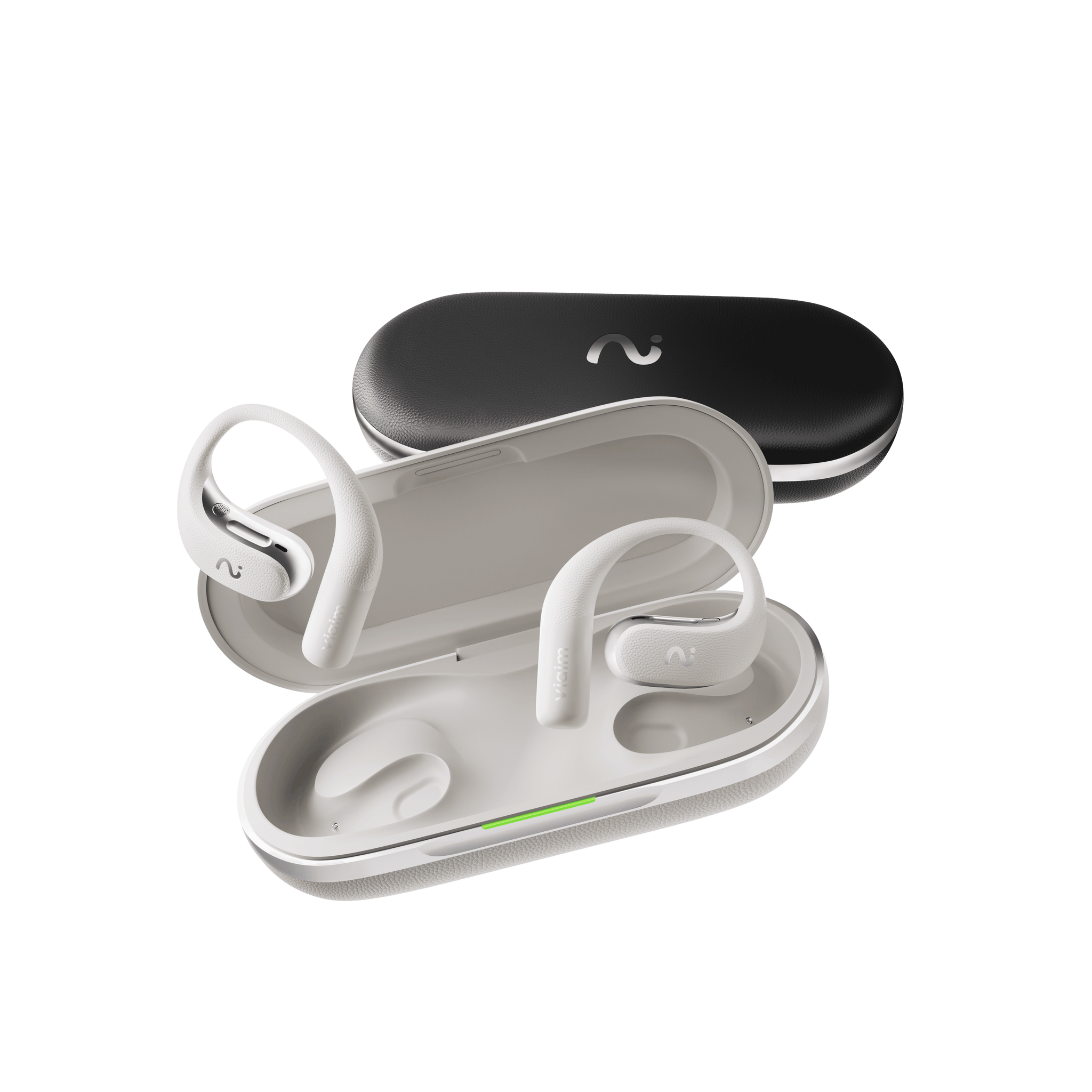 vitaram OpenNote ワイヤレスイヤホン viaim OpenNote Open-Ear Bluetooth Earbuds for Workout & Meeting