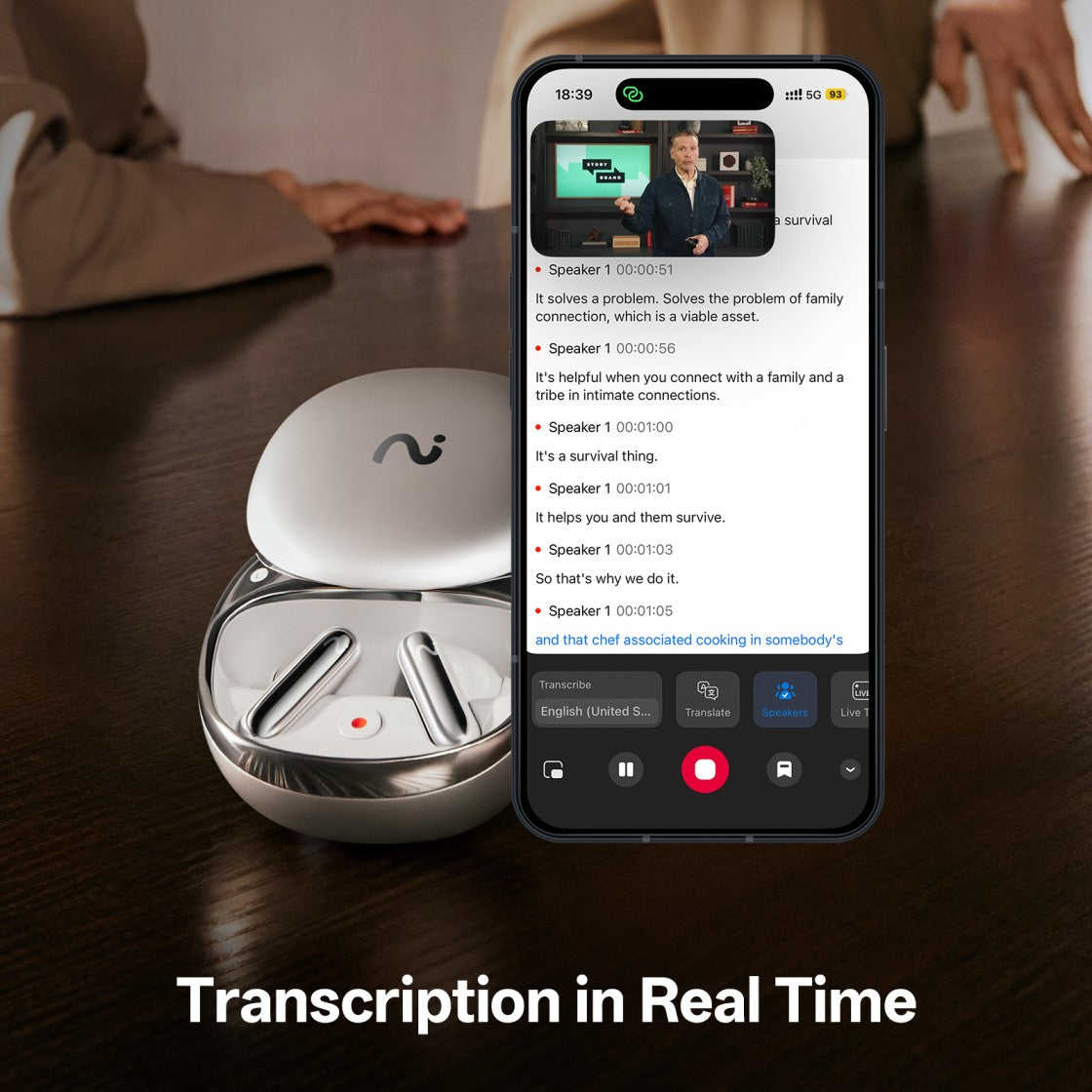 viaim RecDot – AI Note Taking Earbuds for Real Work