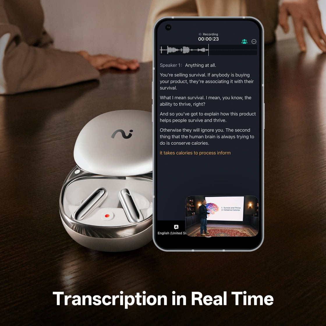 Viaim RecDot – Professional AI Note Taker Earbuds