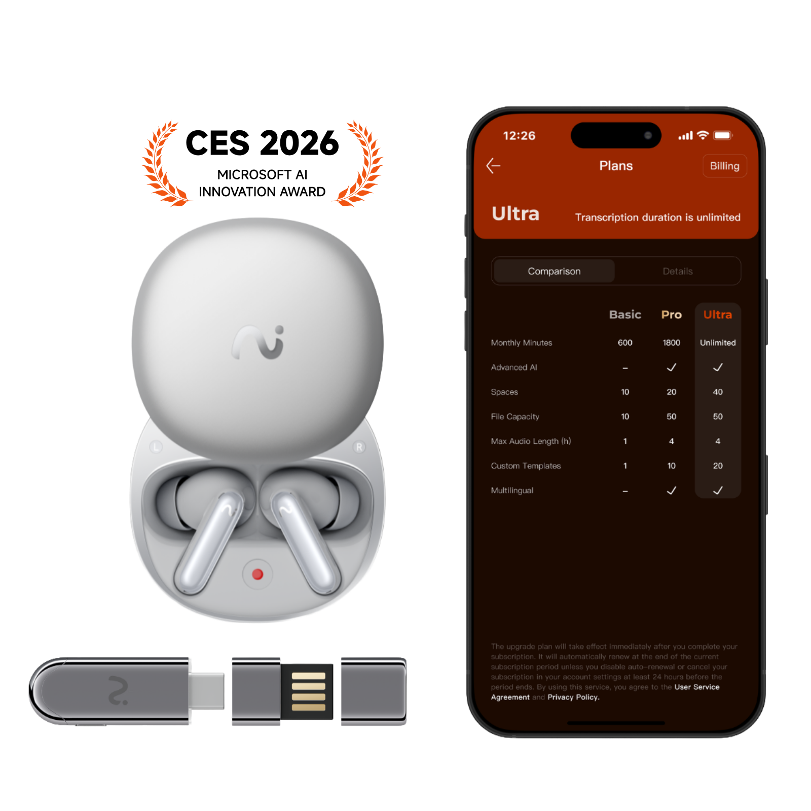 viaim RecDot + Notekit + Annual Ultra Plan