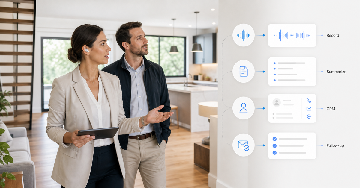Real Estate Agent Follow-Up: From Showings to CRM