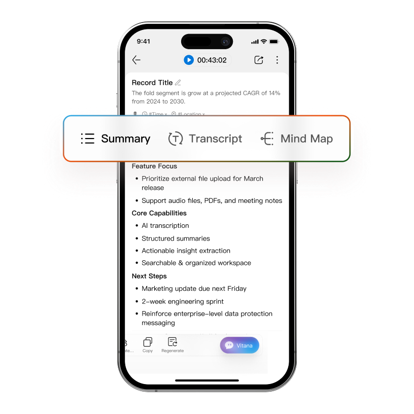 Instant summaries that make sense