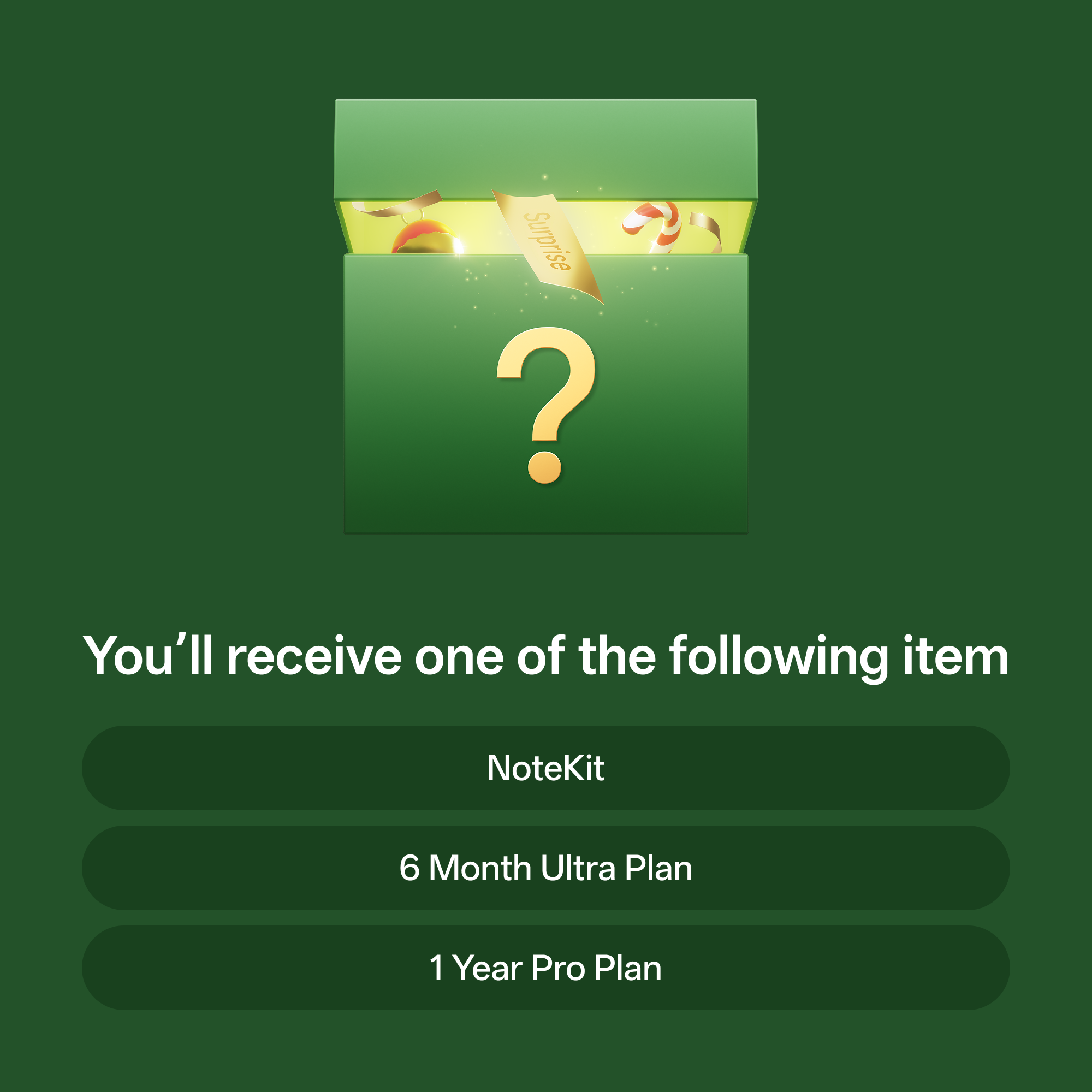 The Essentials Mystery Box