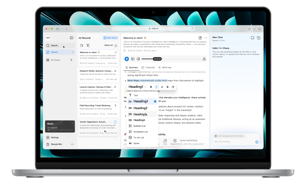 Review & Edit on Web