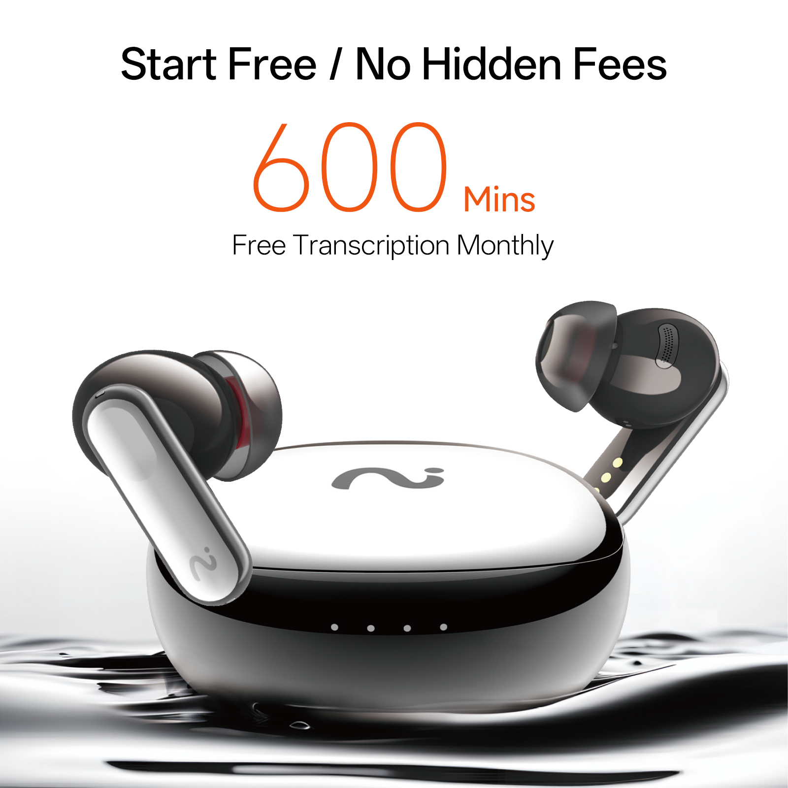 viaim Nano+ | Wearable AI Meeting Recorder