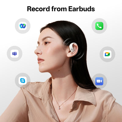 viaim OpenNote - AI Voice Recorder Built into Earphones