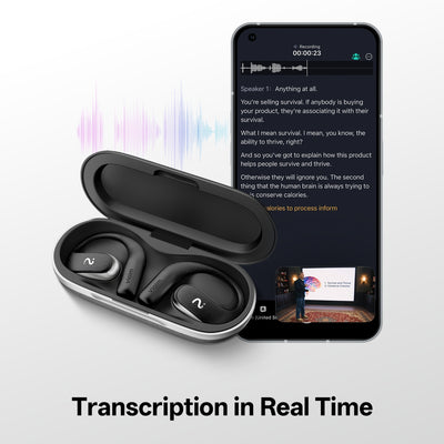 viaim OpenNote - AI Voice Recorder Built into Earphones
