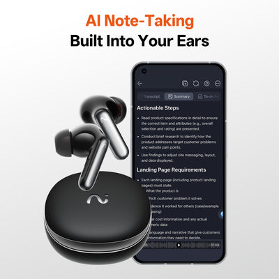 viaim RecDot – AI Note Taking Earbuds for Real Work