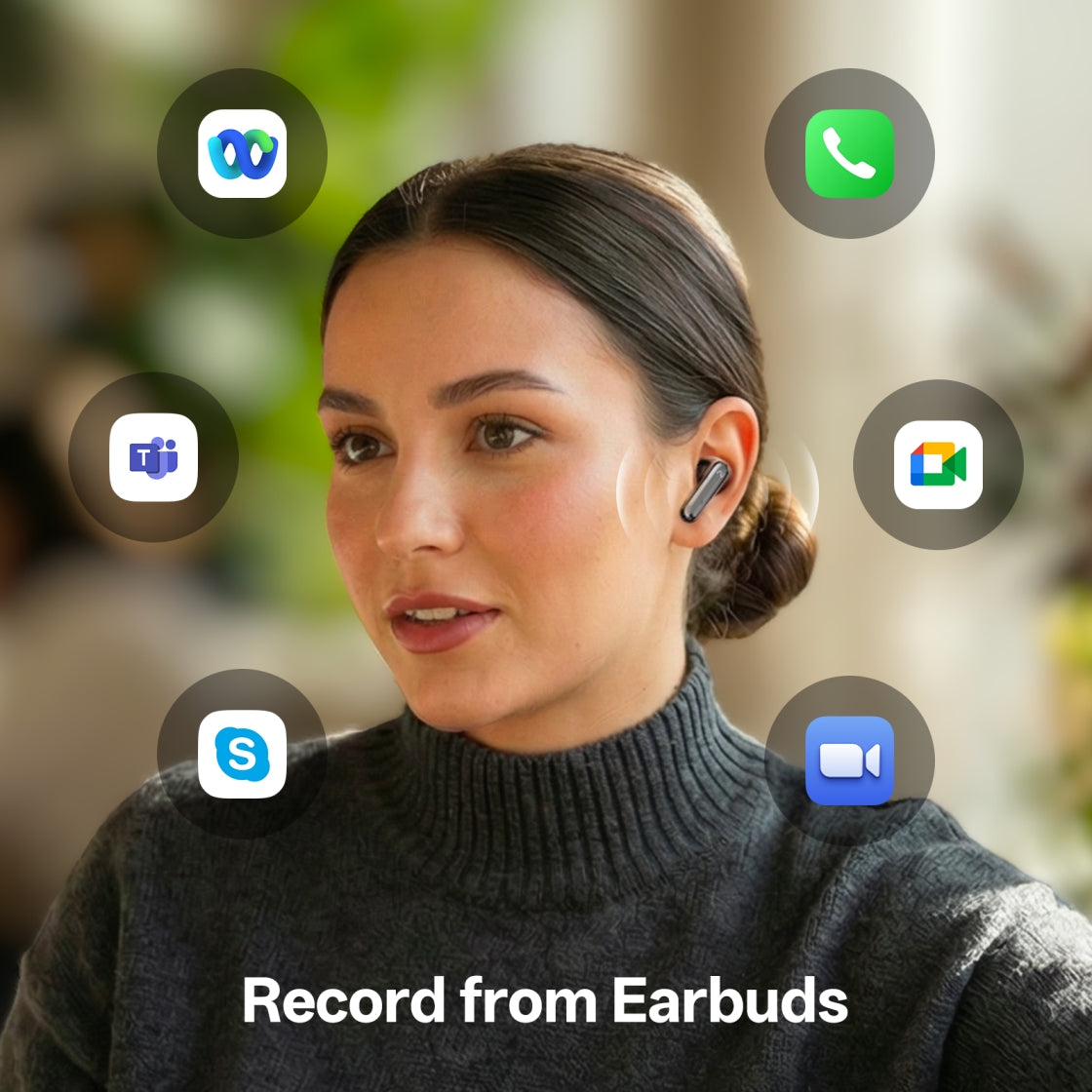 viaim RecDot – Professional AI Note Taker Earbuds