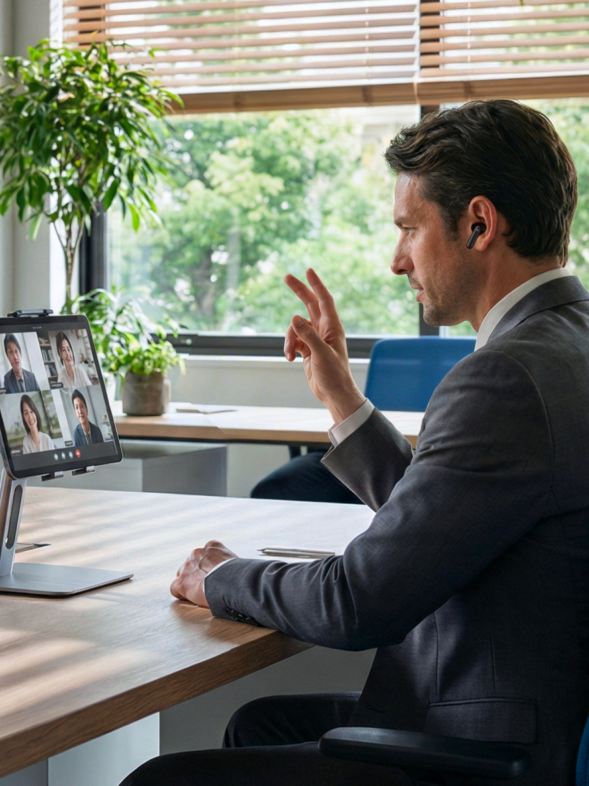 viaim AI earbuds capturing client conversation notes automatically