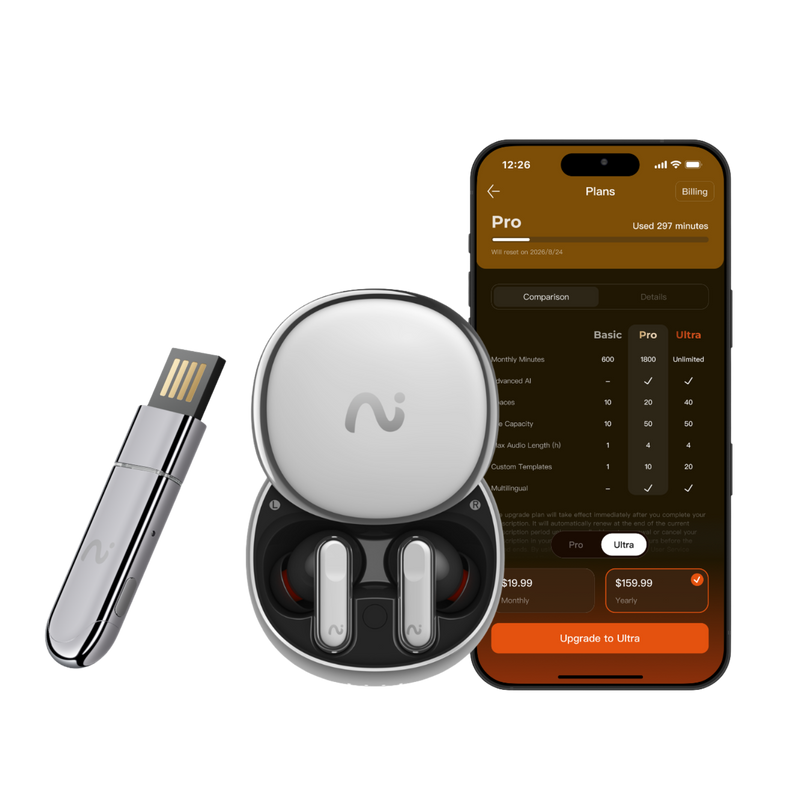 viaim Nano+ & NoteKit + Annual Pro Plan