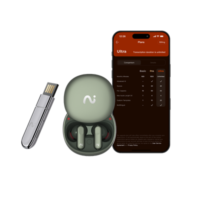 viaim Nano+ & NoteKit + Annual Ultra Plan