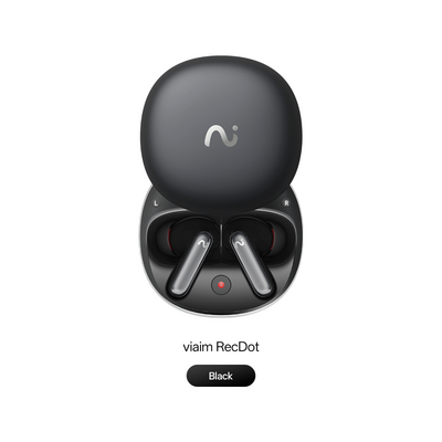 viaim RecDot – AI Note Taking Earbuds for Real Work